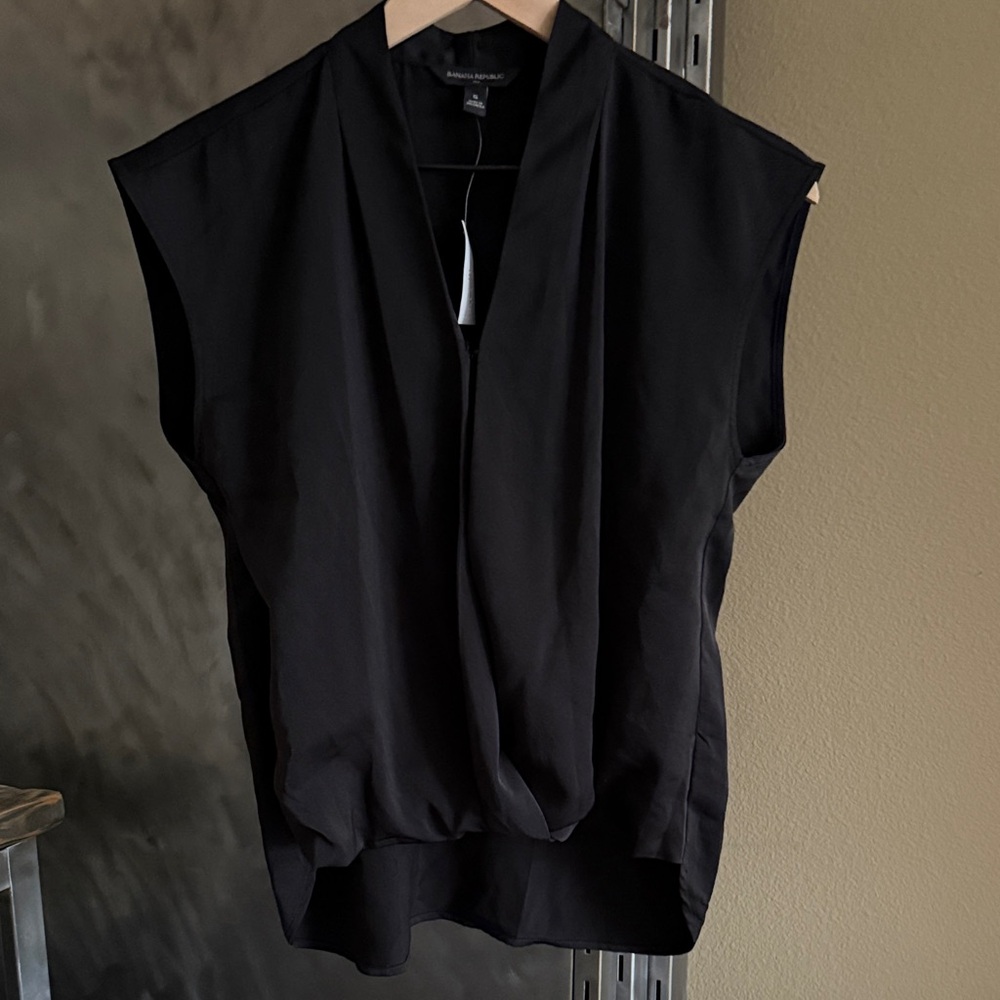 Banana Republic Black Blouse